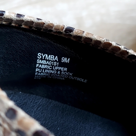 Steve Madden Symba Snakeskin Slip On Sneakers - Picture 11 of 11